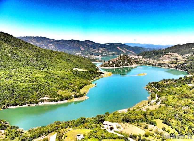 Letizia Lake House Panoramic View Appartement Colle di Tora Buitenkant foto