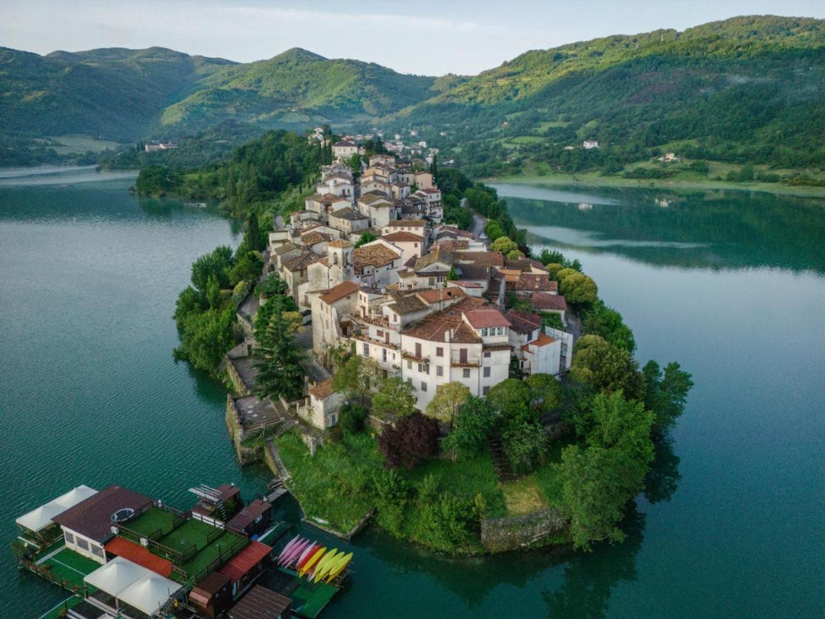 Letizia Lake House Panoramic View Appartement Colle di Tora Buitenkant foto